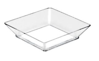 Immagine di F F VASSOIO SMALL PLATE 65X65MM TRASPARENTE 25PZ