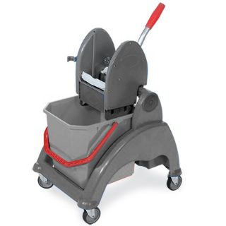 Immagine di CARRELLO ECO MONOVASCA PLASTICA SKY SENZA STRIZZATORE (25LT)