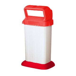 Immagine di BASE ROSSO PER BIDONE BIANCO 90LT