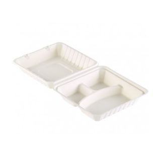 Immagine di BOX POLPA 1500ML TRISCOMPARTO 23,8X23,4X7,6CM 50PZ