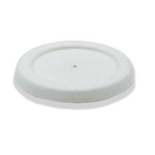 Immagine di COPERCHIO POLPA PER BICCHIERE CARTONE BIOPLAT IMPORT 80CC 50PZ