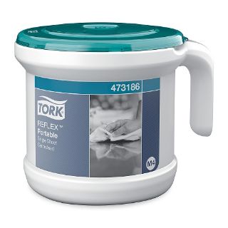 Immagine di TORK REFLEX PORTATILE (1 ROTOLO BIANCO INCLUSO 450STR)