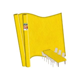 Immagine di TOVAGLIA ROTOLO TNT GIALLO H120CM 25MT