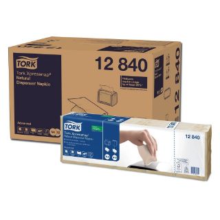 Immagine di TORK JUST ONE N4 TOVAGLIOLI INTERCALATI NATURAL 1 VELO 33X21,6CM 9000PZ