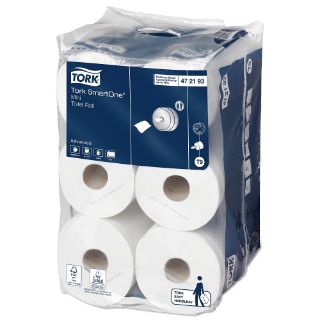 Immagine di TORK CARTA IGIENICA 2 VELI JUMBO MINI SMART ONE 111MT 12PZ