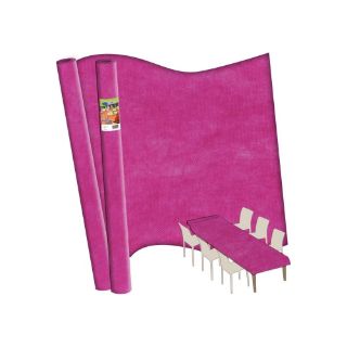 Immagine di TOVAGLIA ROTOLO TNT FUXIA H120CM 25MT