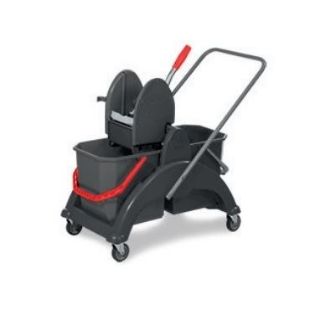 Immagine di CARRELLO ECO DUOMOP PLASTICA SKY SENZA STRIZZATORE (LT 2X25)