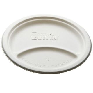 Immagine di PIATTO BISCOMPARTO IN POLPA 23CM 50PZ