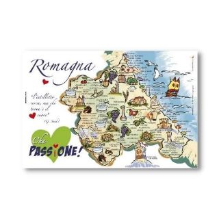 Immagine di TOVAGLIETTA 30X45CM ROMAGNA CHE PASSIONE 500PZ