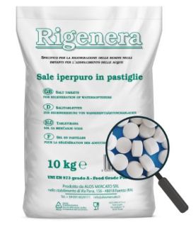 Immagine di (ART.62) SALE IPERPURO IN PASTIGLIE PER ADDOLCITORI 10KG