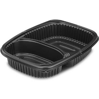 Immagine di GLN COOKIPACK BASE NERA PP BISCOMPARTO 1250CC 40PZ