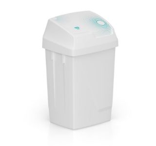 Immagine di BIDONE LINDY SWING BIANCO C/COPERCH. BASCULANTE 25LT