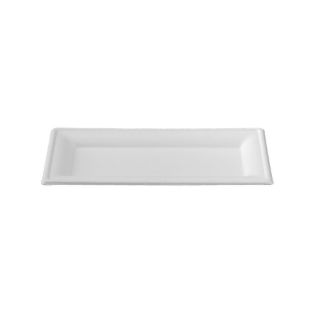 Immagine di PIATTO RETTANGOLARE POLPA PFAS FREE 26X13CM 50PZ
